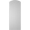 Ekena Millwork Arch Top Surface Mount PVC Gable Vent: Functional, w/ 2"W x 1-1/2"P Brickmould Frame, 16"W x 42"H GVPAR16X4202SF - alternate 4